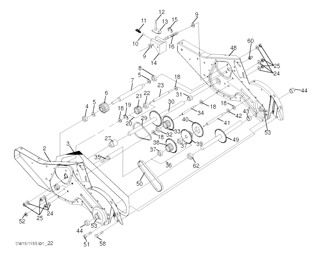 Explosionszeichnung Ersatzteile