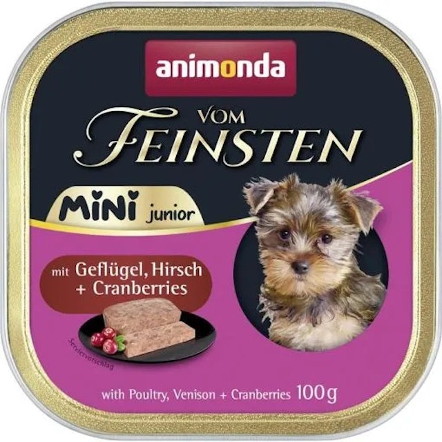 animonda Vom Feinsten Junior Mini Schale 100g HundenassfutterVorschaubild