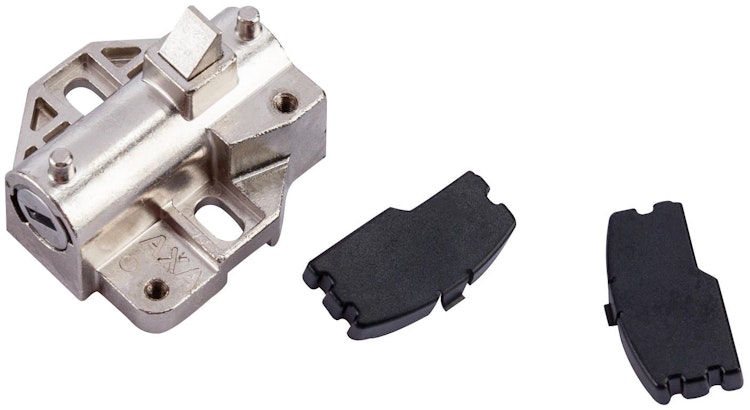 Axa Rahmen- und Akkuschloss-Set Solid Plus