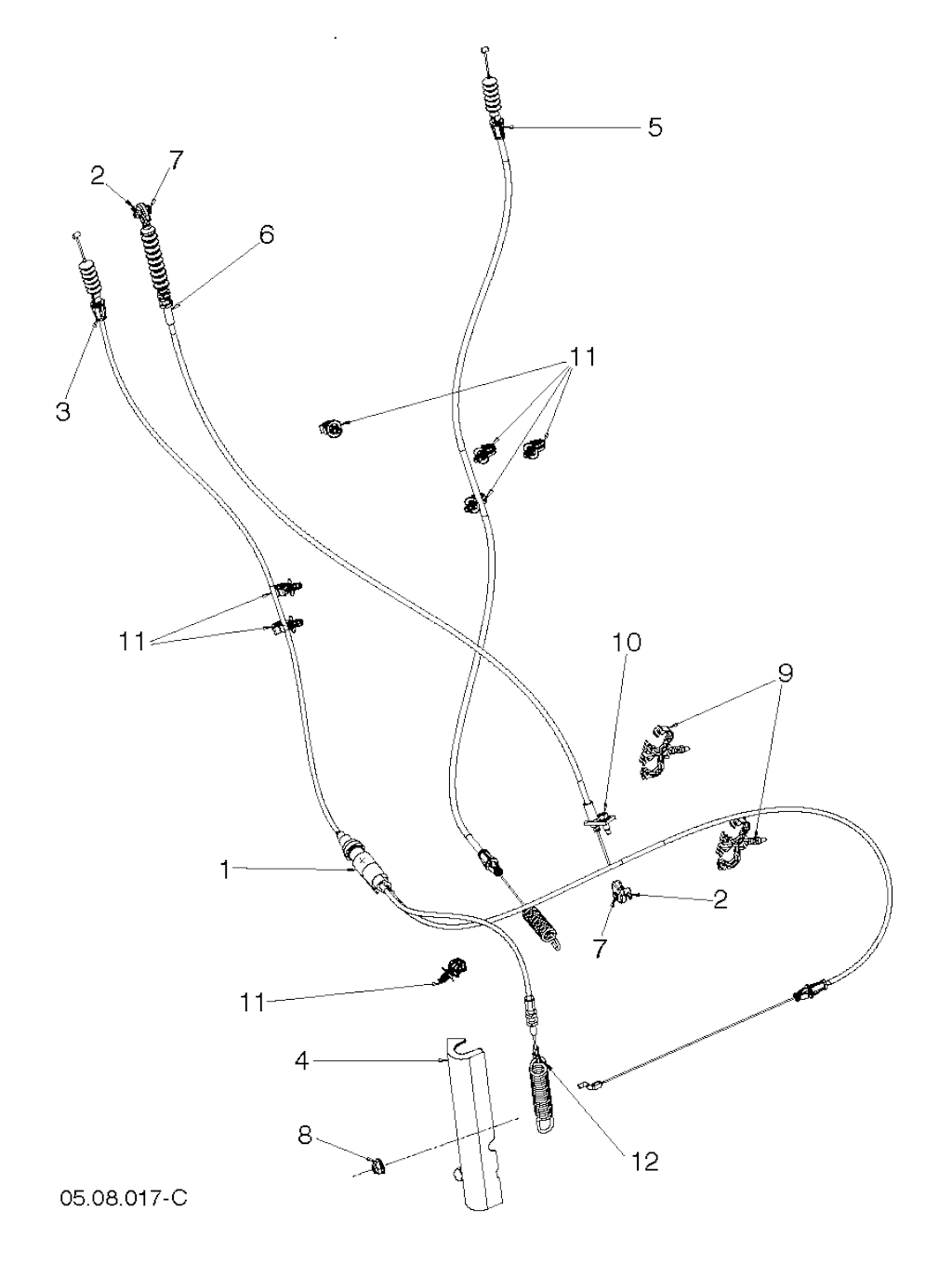 Explosionszeichnung Ersatzteile