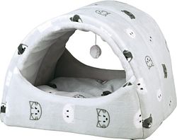 TRIXIE Höhle Mimi, 42 × 35 × 35 cm, grau