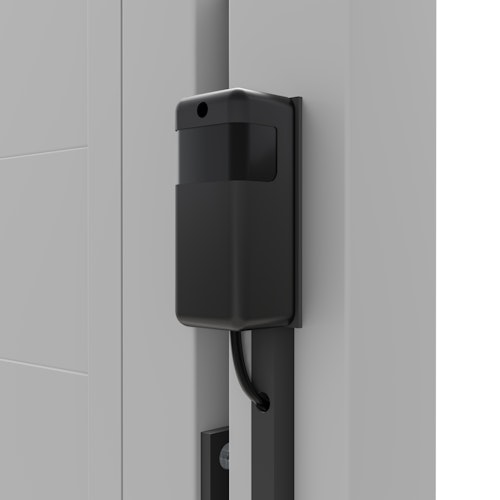 TraumGarten SYSTEM BOARD/GLAS Doppeltor auf Maß mit E-Antrieb