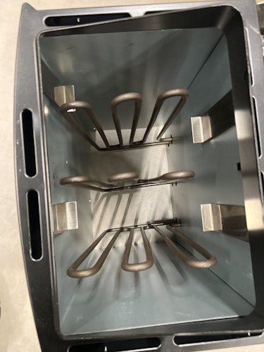 B-Ware Karibu 9 kW Bio-Kombiofen Saunaofen anthrazit inkl. Steuergerät EASY schwarz - Sparset