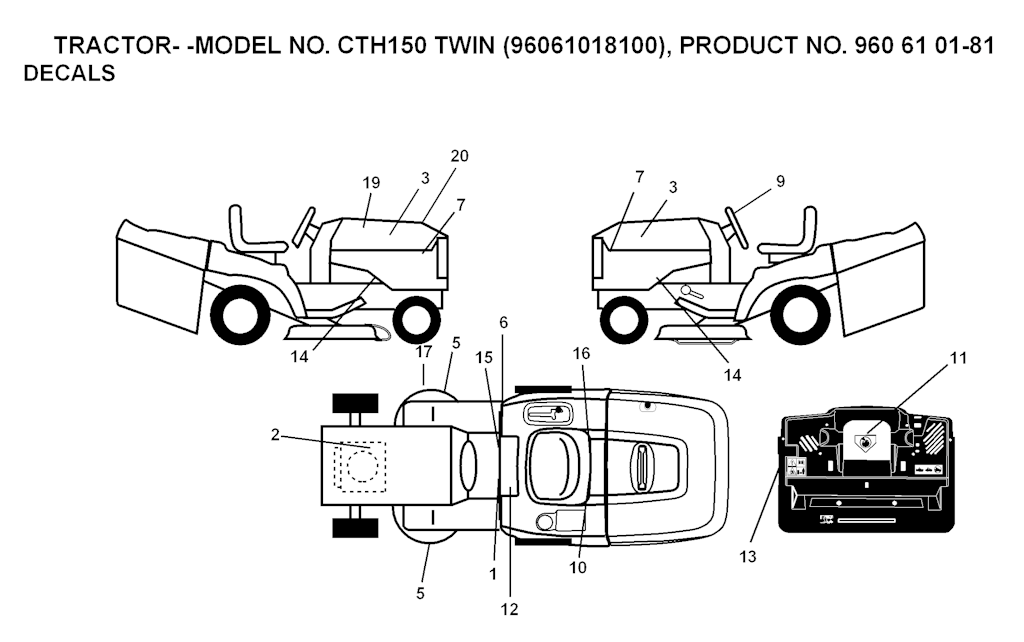 Explosionszeichnung Ersatzteile