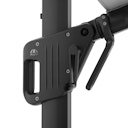 Vorschaubild doppler Pendelschirm LIFE 300 x 400 Side, Aluminium Anthrazit / 100 % Polyester 180 g/m² 