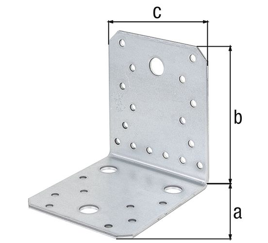 Winkelverbinder verz. 50x50x35x2,5 mm GP (25 St.)