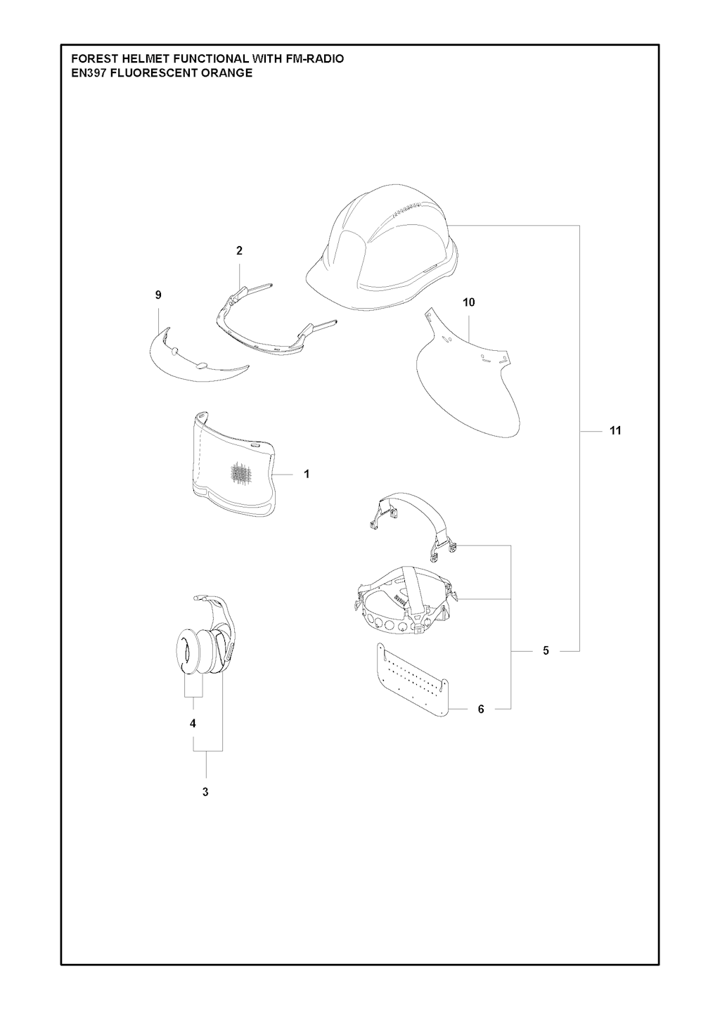Explosionszeichnung Ersatzteile