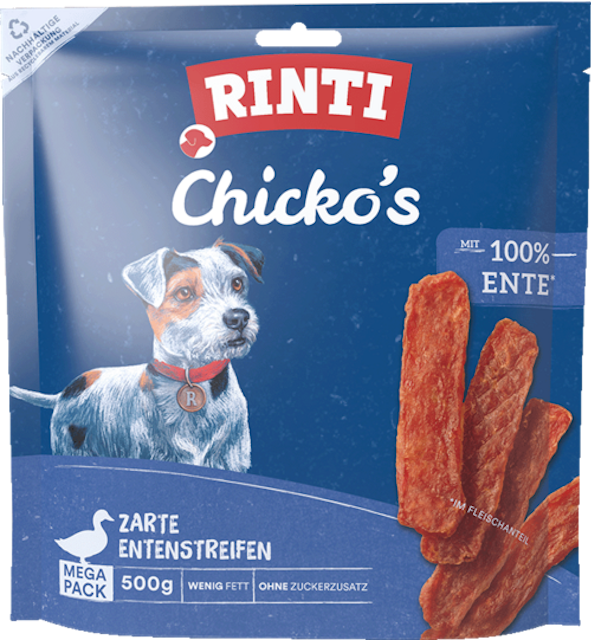 RINTI Extra Chicko Megapack Ente HundesnacksVorschaubild