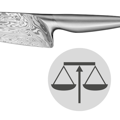 WMF Messer-Set 3-teilig Chef`s Edition Damasteel