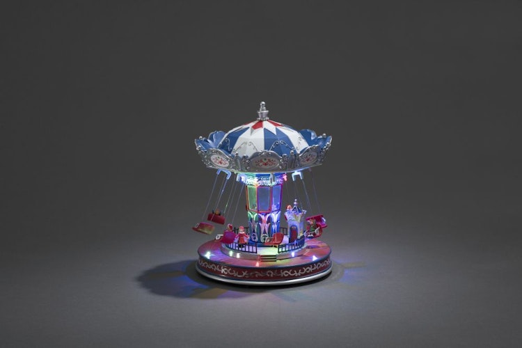 Konstsmide Weihnachtsbeleuchtung  LED Szenerie Karussell 21x26,5x21cm