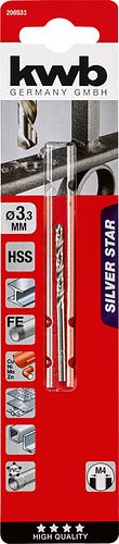 kwb SILVER-STAR HSS-Boh  3,3 mm SB 206533