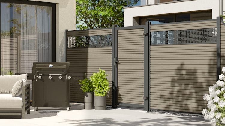 TraumGarten SYSTEM NEO PLATINUM Einzelprofil 150 x 20 x 1780 mm