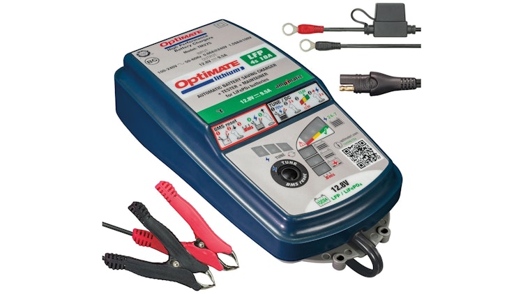 Tecmate Batterieladegerät Optimate Lithium 4S 9.5A