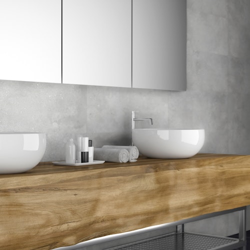 Revét Vinyl Wandfliese Concrete Matt 60 x 30 cm