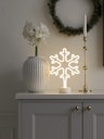 Vorschaubild Konstsmide Weihnachtsbeleuchtung  LED Schlauchsilhouette Schneeflocke