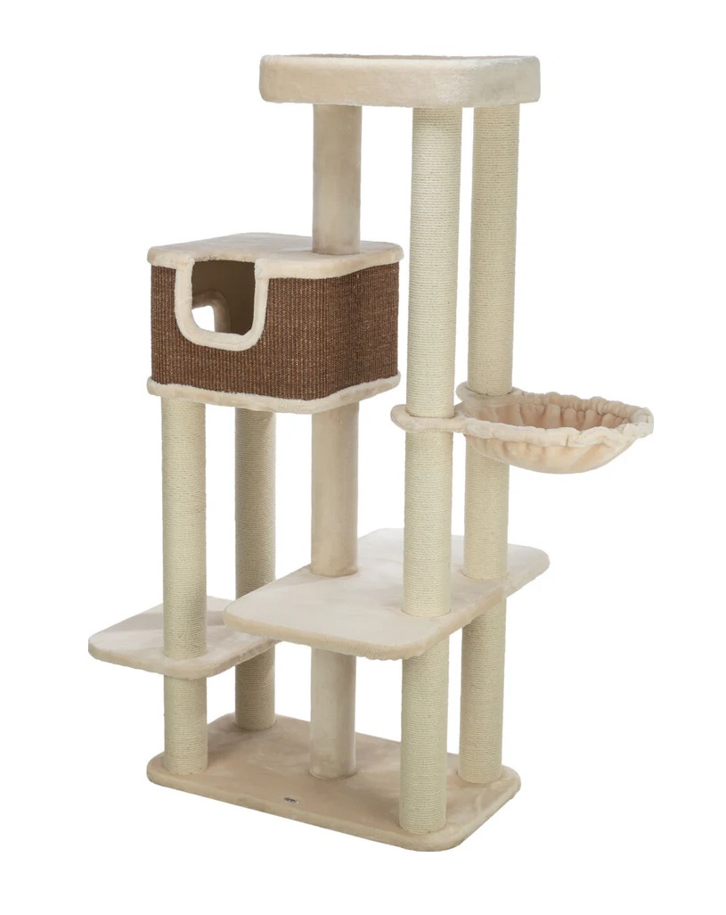 TRIXIE Kratzbaum Bertholo, 165 cm, creme/dunkelbraun