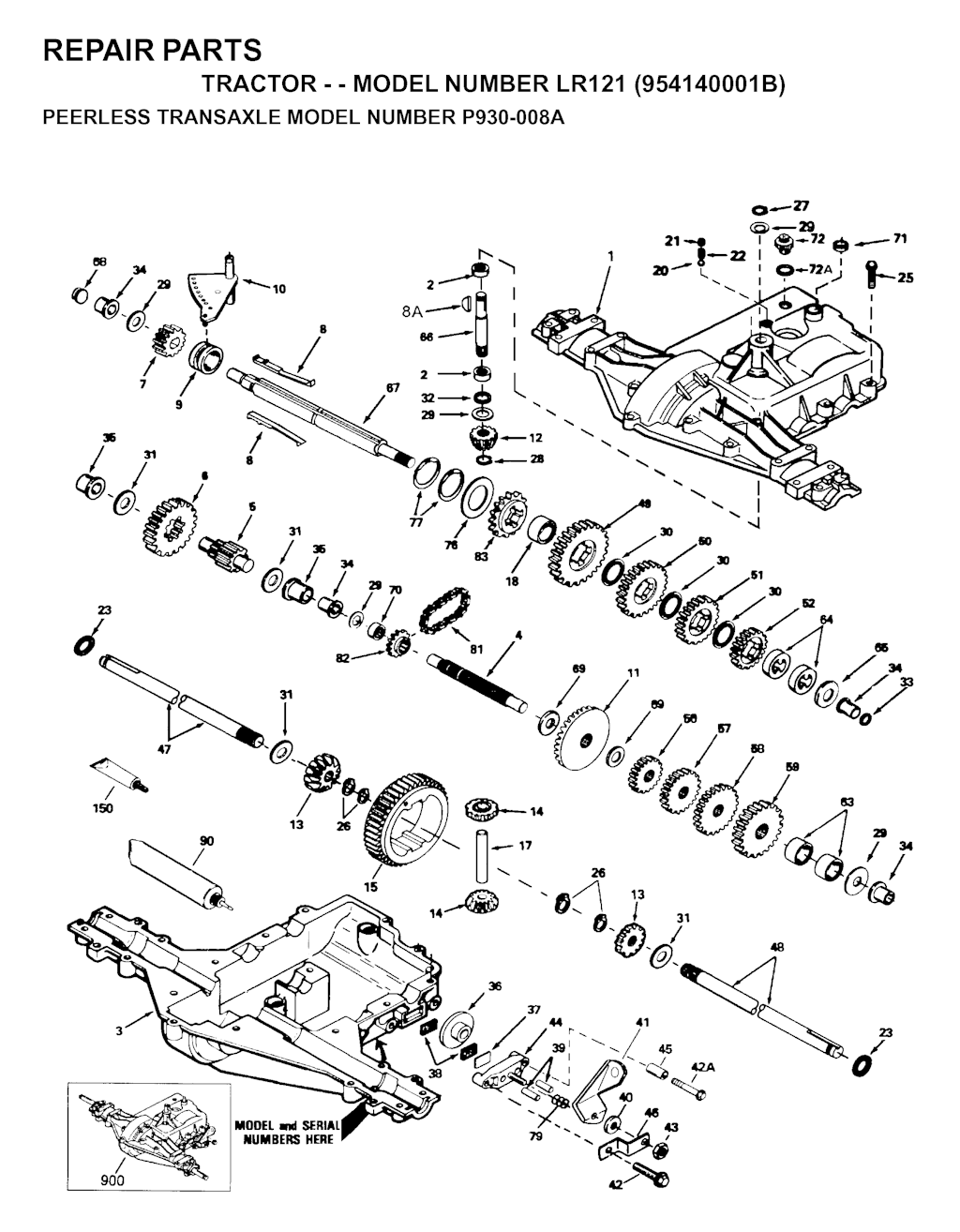 Explosionszeichnung Ersatzteile