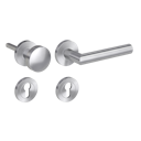 Vorschaubild Griffwerk Wechselgarnitur LUCIA PROFESSIONAL K3 - Edelstahl matt