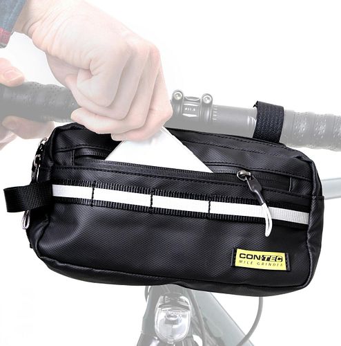 CONTEC Lenkertasche Mile Grinder Race 3 schwarz