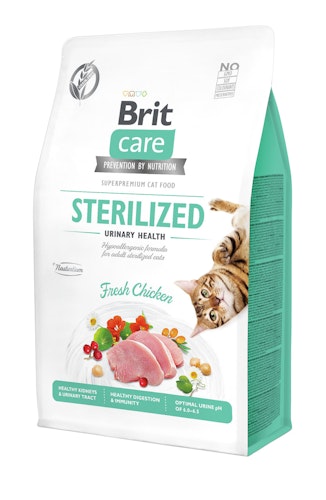 Brit Care Fresh Chicken getreidefrei Sterilized Katzentrockenfutter