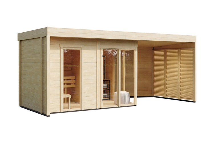 Wolff Finnhaus Saunahaus Vendela 6020 - 44 mm