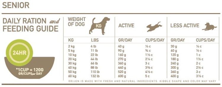 Orijen Senior Hundetrockenfutter
