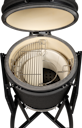 Vorschaubild Grill Guru Kamado Prime Medium Matte Black