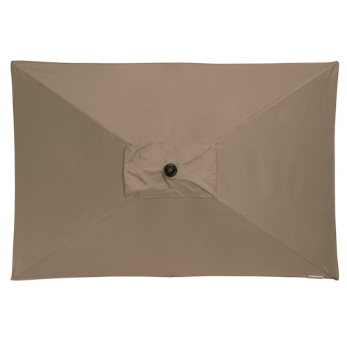 doppler Mittelmastschirm ACTIVE 210 x 140 Auto-Tilt, Aluminium Silber / Polyester 180 g/m²