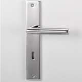 Griffwerk Türgriff LOREDANO Langschild- Edelstahl poliert/mattZubehörbild