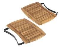 Big Green Egg Seitentische aus Akazienholz für LARGE (2 Stk.) Big Green Egg Seitentische aus Akazienholz für LARGE (2 Stk.)Zubehörbild