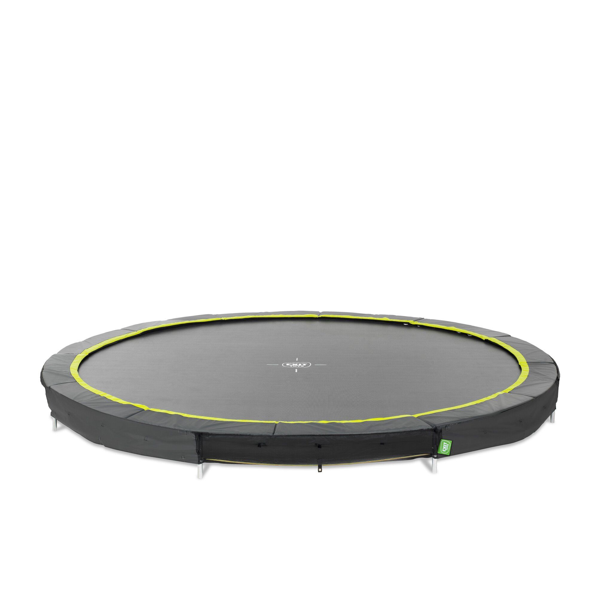 EXIT Silhouette sports Bodentrampolin Ø 427 cm schwarz