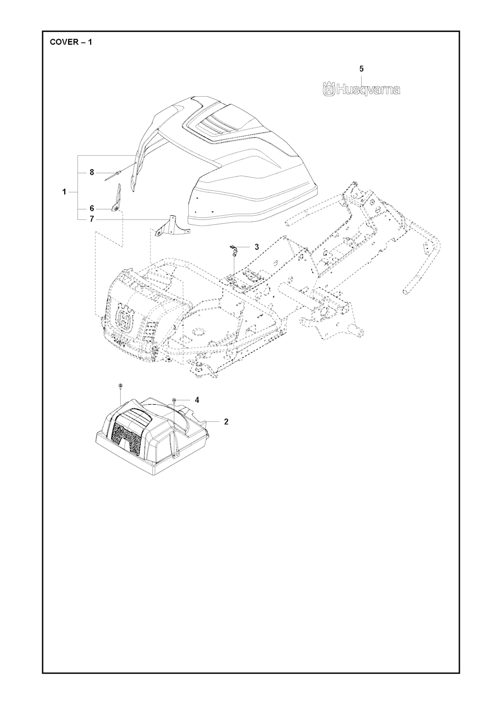 Explosionszeichnung Ersatzteile