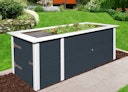 Weka Profi-Hochbeet 669 mit Stauraum und Ablage
