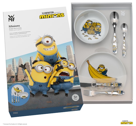 WMF Kinderbesteck-Set Minions®, 6-teilig