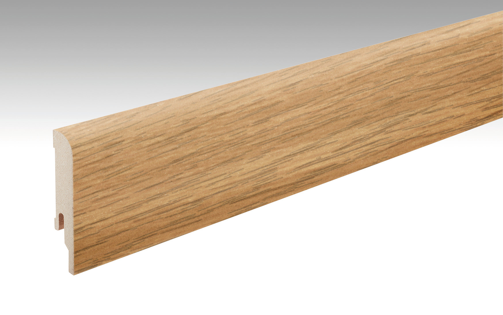 MEISTER Fussleiste Profil 5 PK  Eiche 1-Stab 6443 - 2380 mm