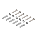 Vorschaubild Griffwerk PLANEO AIR silent Schrauben & Dübel für Anschlagprofil