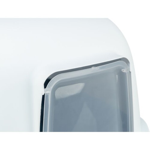 TRIXIE Katzentoilette Primo XXL Top, mit Haube, 56 × 47 × 71 cm, blau/weiß