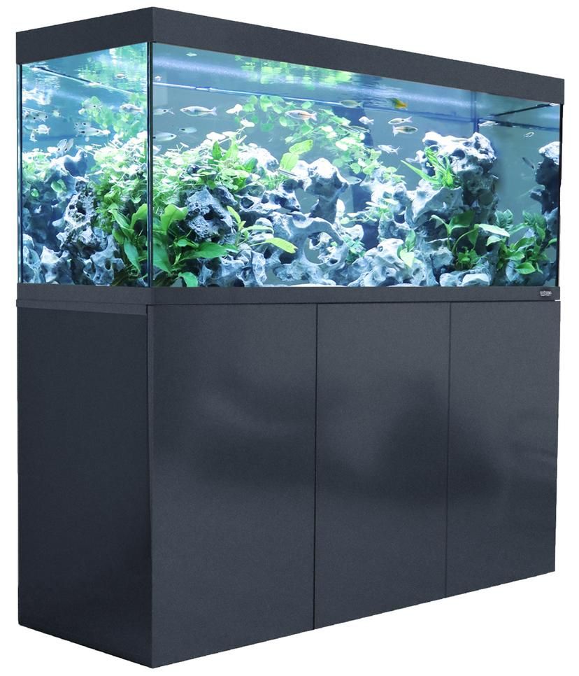 Amtra Alux Aquarienkombination grau 1x 330 Liter