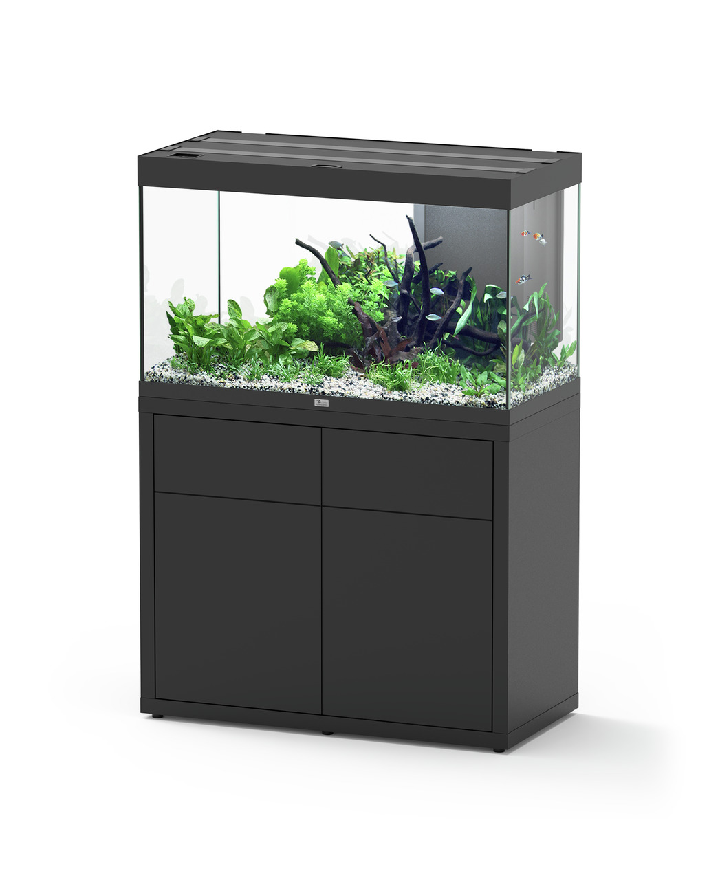 Aquatlantis Sublime 245 Piano Schwarz Komb 40 mm 100x50 Aquarium-Set