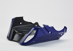 BODYSTYLE Sportsline Bugspoiler ABS Kunststoff blau für YAMAHA MT-09 / SP, Tracer 900