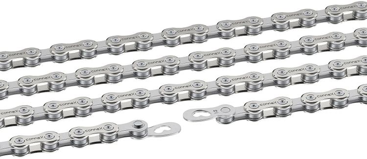 Connex Kette 12-fach 138 Glieder silber "12sE", Nickel, geeignet für E-Bike