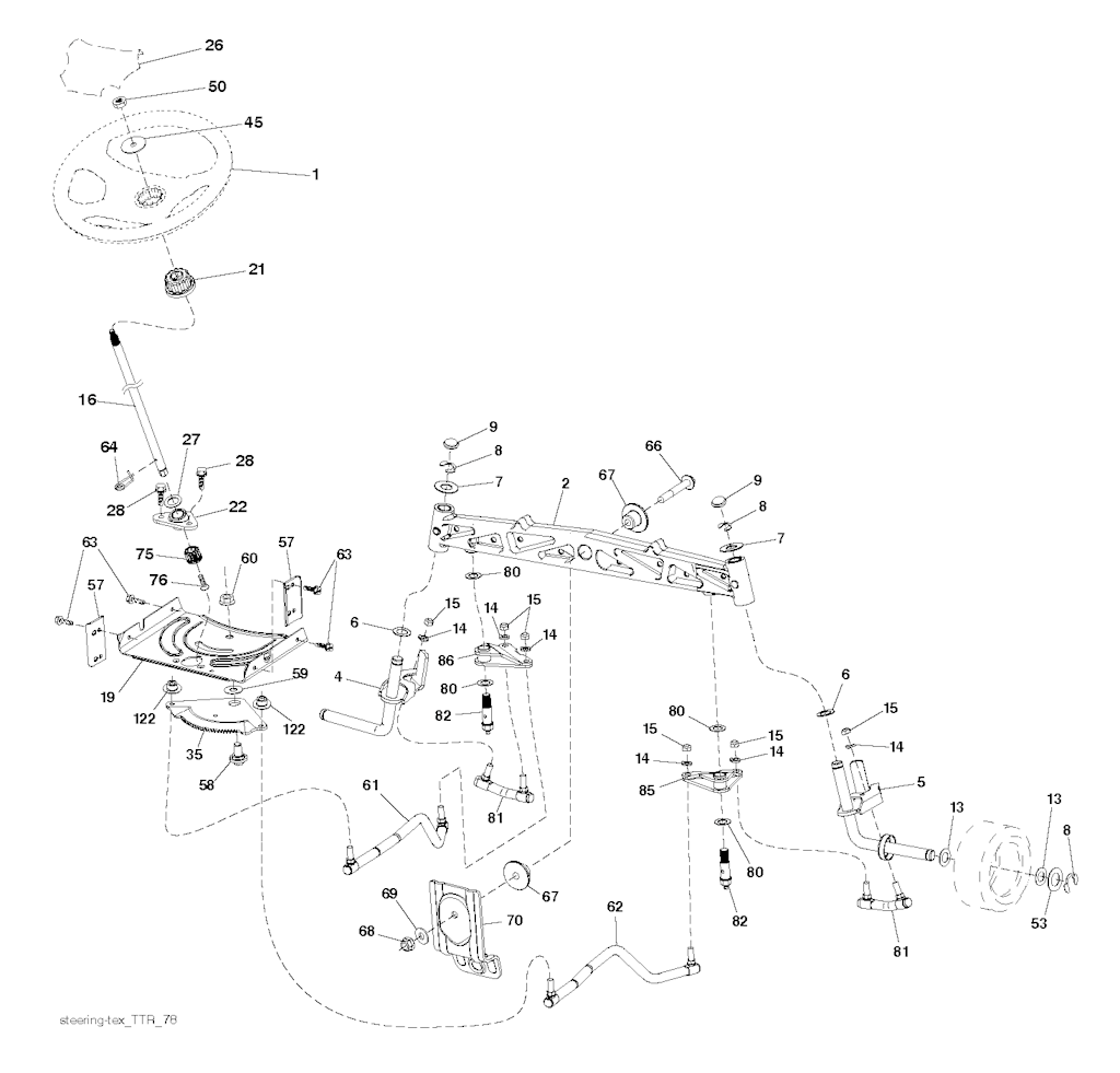 Explosionszeichnung Ersatzteile