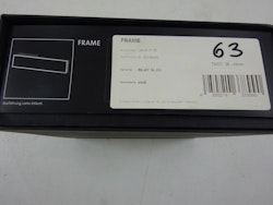 GRIFFWERK Griffpaar FRAME mit Einleger Inlay Glas weiß  B-Ware