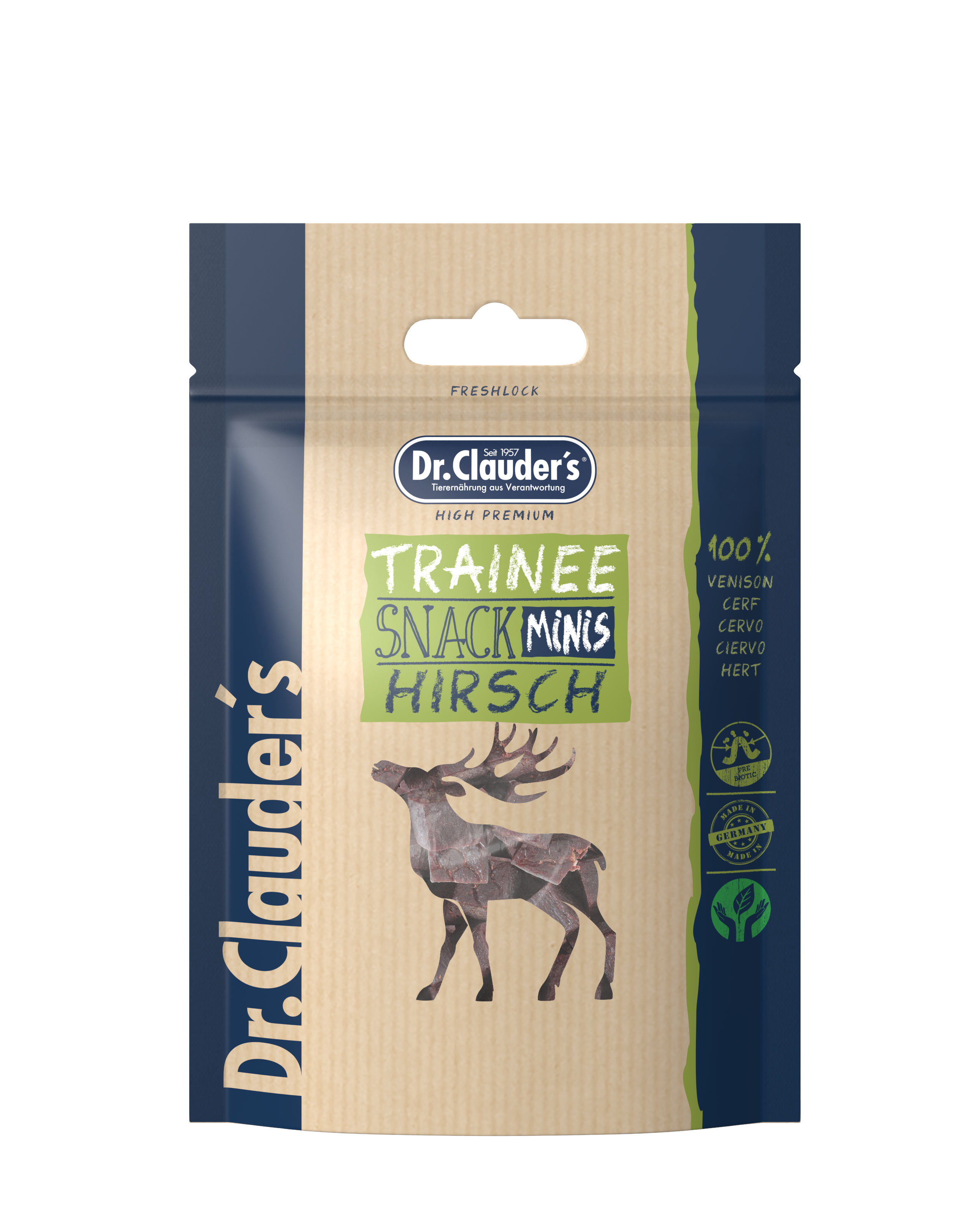 Dr.Clauder's Trainee Snack Minis Hirsch