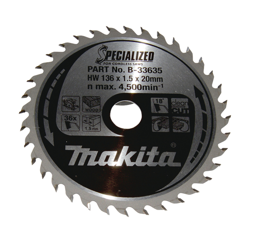 Makita SPECIALIZED Sägeb.136x20x36Z B-33635