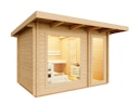 Infraworld Gartensauna Terra 2 - 70 mm