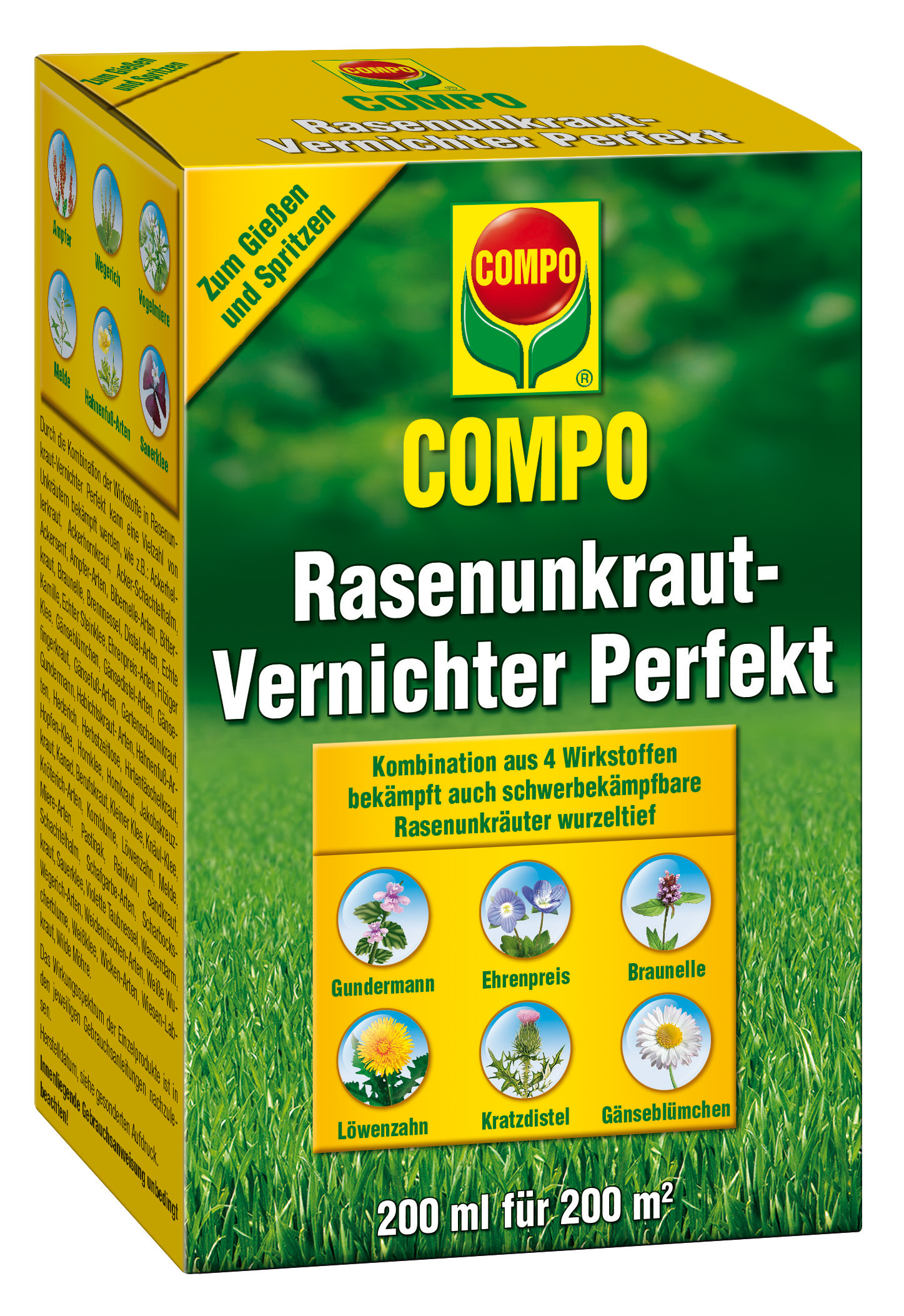 COMPO Rasenunkraut-Vernichter Perfekt 200 ml