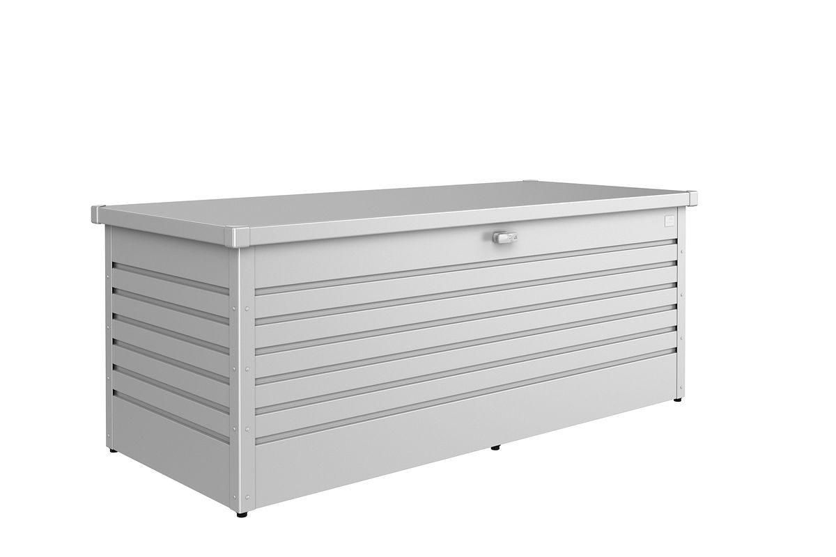 Biohort Freizeitbox B 181 x T 79 x H 71 cm (Gr. 180), silber-metallic