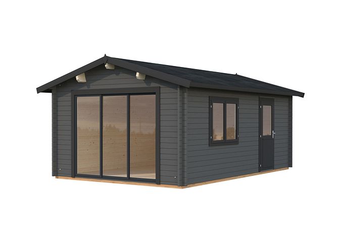 Palmako Gartenhaus Irene 19,0 m² - 44 mm Slide
