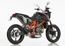Vorschaubild SHARK SLIP-ON Aluminium eloxiert schwarz SRC 4 für KTM 690 Duke,690 Duke R EURO3 EURO4 